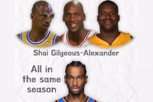 SGA有望比肩！NBA历史仅有3人在单赛季同时获得得分王、MVP和FMVP